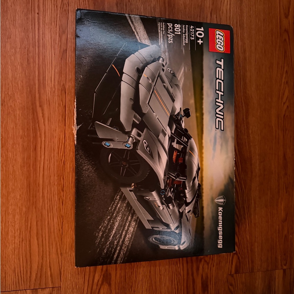 LEGO Technic Supercar in Gray and Black